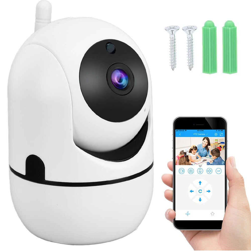 Babá de vídeo WI-FI rotativa