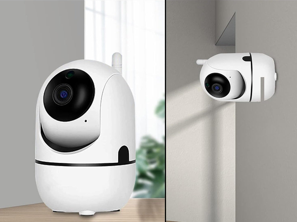 Babá de vídeo WI-FI rotativa