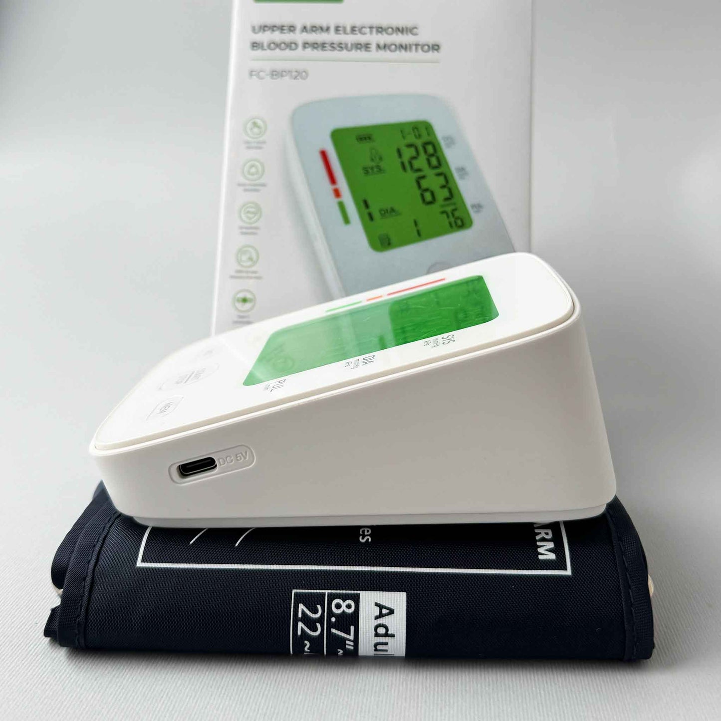 Medidor de Tensão Arterial Eletrónico de Braço GAPPA FC-BP120 pt
