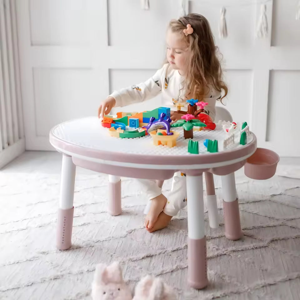Conjunto de Mesa e Cadeira Infantil, Multiplay 5 em 1