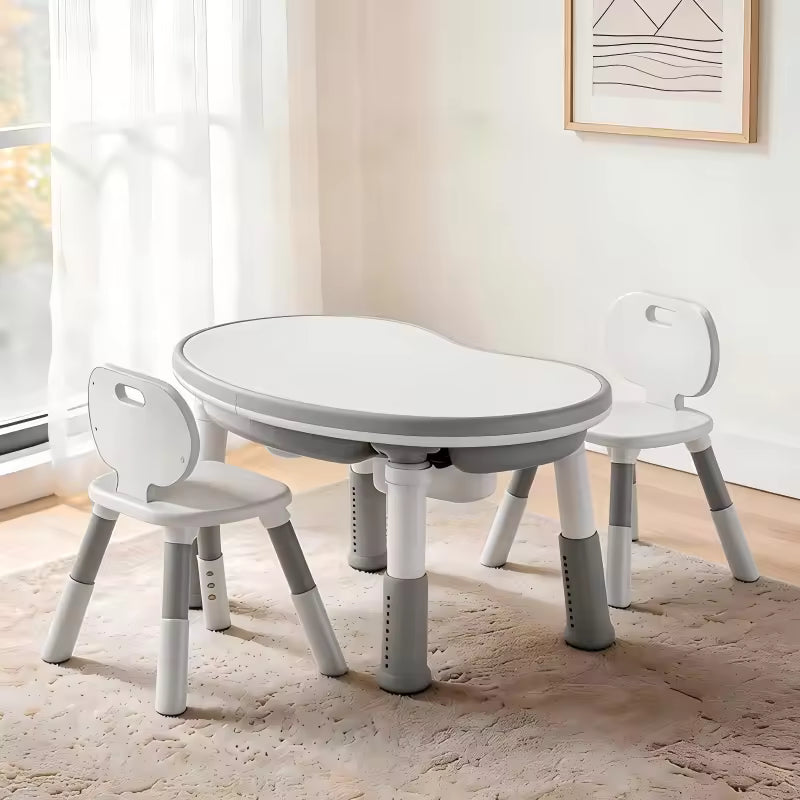 Conjunto de Mesa e Cadeira Infantil, Multiplay 5 em 1