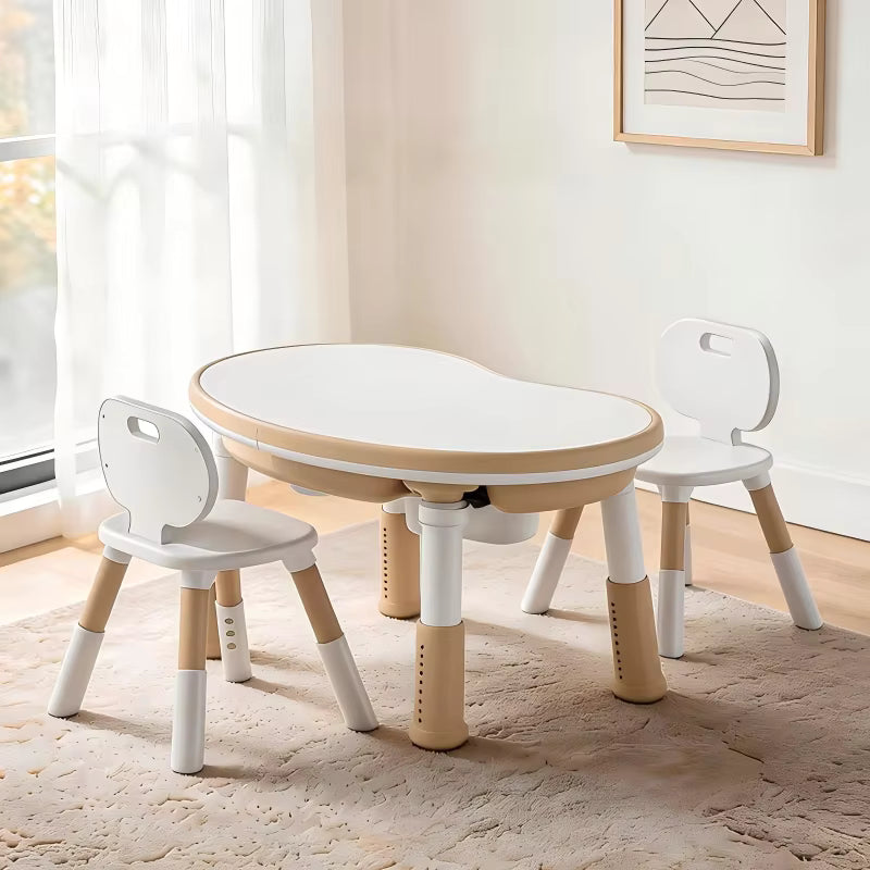 Conjunto de Mesa e Cadeira Infantil, Multiplay 5 em 1